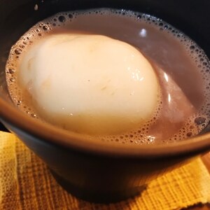 雪見だいふくがちょこんとのったホットココア